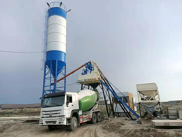 Concrete Batching Plant HZS50-1Q1000