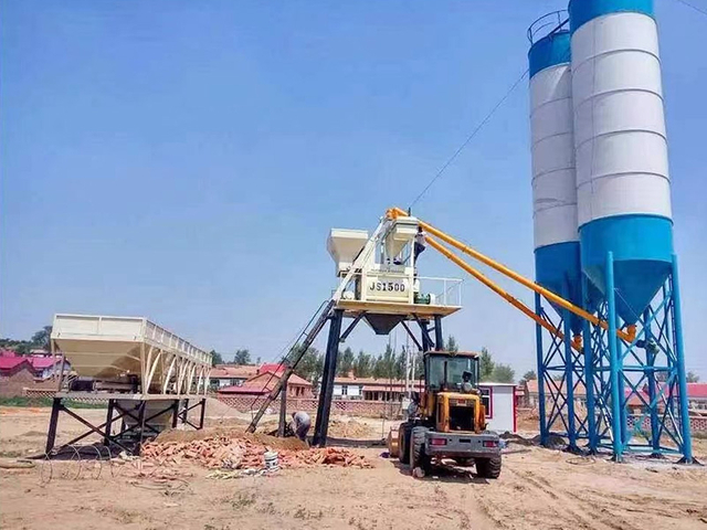 Concrete Batching Plant HZS75-1Q1500